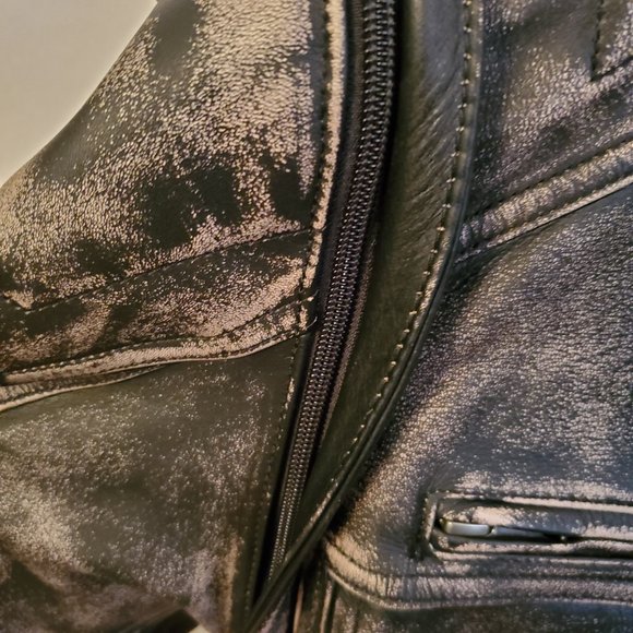 Harley Davidson Heavy Leather Jacket, size XXL. - Picture 7 of 14